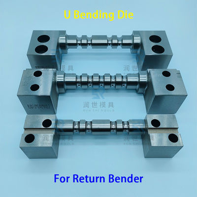 Copper Aluminum Tube Elbows Bender Die , Tubing Return Bender Die Mirror Polished