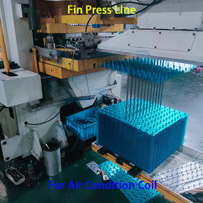 Good price Full Automatic Aluminum Foil Close Type Fin Press Line For Fin Press online