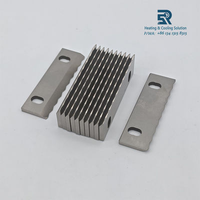 Un buon prezzo. Lama scanalata ondulata Fin Die per parti OEM (JDM, YHM, Hidaka, OMS) nella fabbricazione di serpentine per condensatori in linea