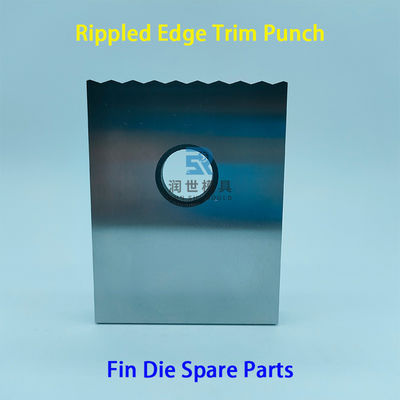 Good price 5ｍｍ HSS ASP30 Upper Rippled Edge Trim Punch For JDM Fin Press Line online