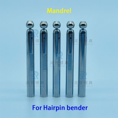 Harga yang bagus Universal SUJ2 Hairpin Bending Machine Mandrel Untuk Φ7 Tembaga Tube Bending on line