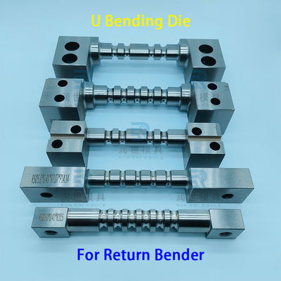 کیفیت قطعات معدنی بازگرداننده قابل تنظیم OD 6.35mm Tube Copper Bending Dies کارخانه
